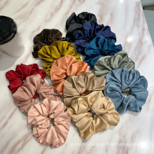 Silk Satin Elastic Scrunchies